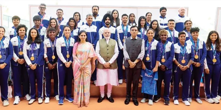 एशियाई खेलों के पदकवीरों को पीएम मोदी ने दिया ‘वी विल डू इट’ का मंत्र